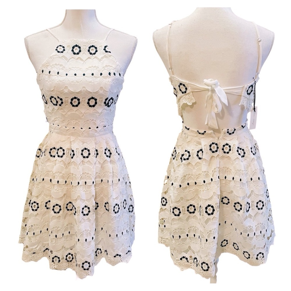 Lovers + Friends Forget Me Not Floral Lace Dress XS X-Small NWT NEW!